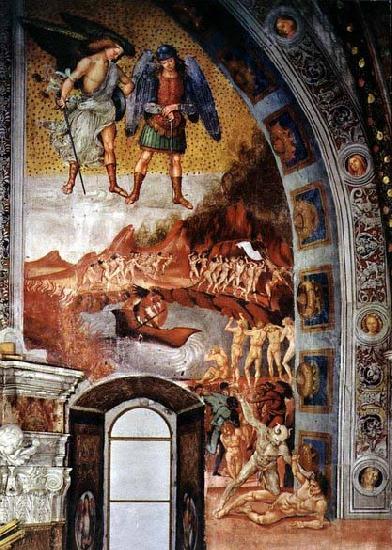 Luca Signorelli The Damned Being Plunged into Hell